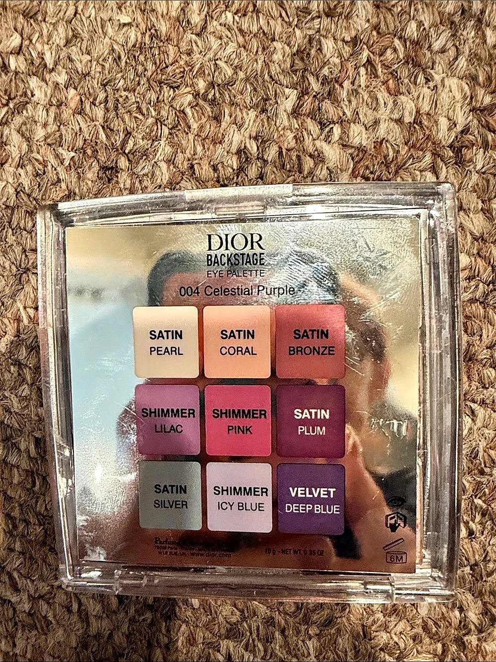 Dior Backstage Eye Palette 004 Celestial Purple Eyeshadow Purple & Pink never us